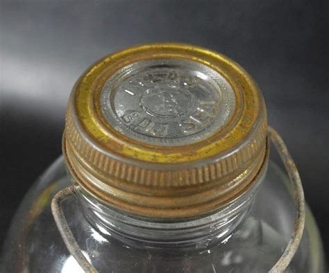 Vintage Duraglas Gallon Jar With Wire Handle Zinc Lid And Etsy