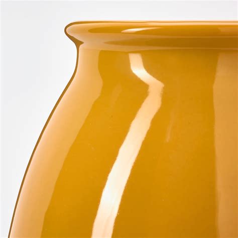 KopparbjÖrk Vase Bright Yellow 21 Cm 8 ¼ Ikea Ca