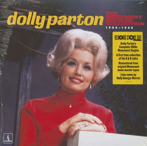 Dolly Parton Lp Monument Singles Collection 1964 1968 Lp Bear