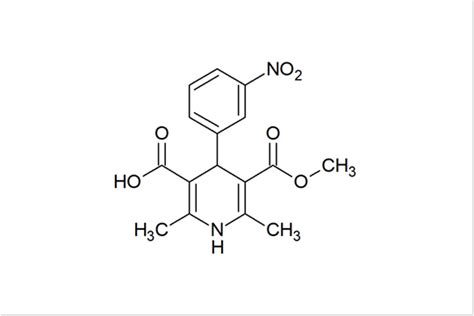 1 4 ジヒドロ 2 6 ジメチル 4 3 ニトロフェニル 3 5 ピリジンジカルボン酸 3 メチルエステル India Fine