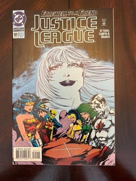 Justice League America Dc Universe Corner Box Variant Nm