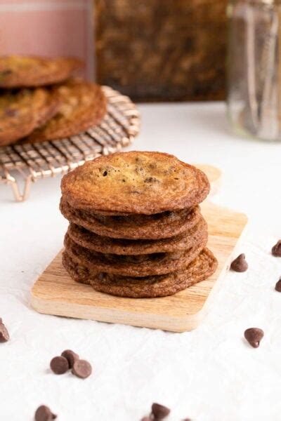 Crispy Chocolate Chip Cookies Partylicious