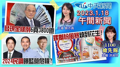 【洪淑芬 鄭亦真報新聞】大選民調關鍵因素 韓國瑜2024表態了 賴清德接黨魁難題 疫苗採購糾正闖關 發現金條例變類前瞻