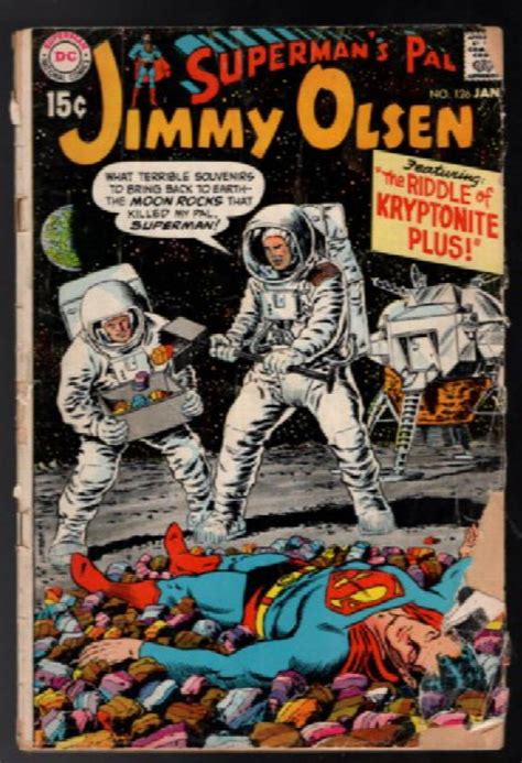 SUPERMAN S PAL Jimmy Olsen 126 1970 DC 1st Bronze Age Comic