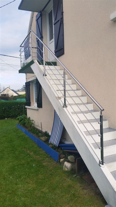 Escalier Extérieur Blanc