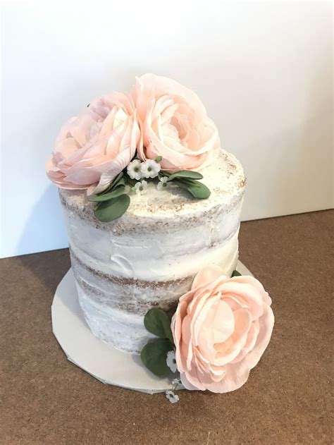 Naked Floral Smash Cake Sweet Dreams Bakery Cake Cake Smash