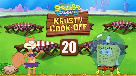 Spongebob Krusty Cook Off Sandys Bbq Part 20 Level 16 20