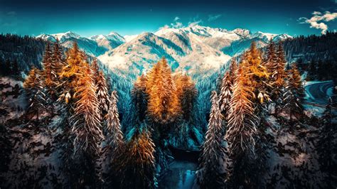 Mountain Forest Wallpapers - Wallpaper Cave