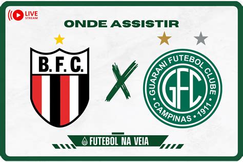 Botafogo SP x Guarani ao vivo e online onde assistir horário e