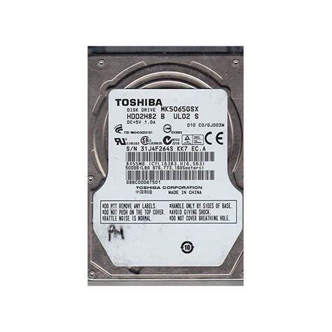 Refurbished Mk Gsx Toshiba Gb Rpm Sata Hard Drive