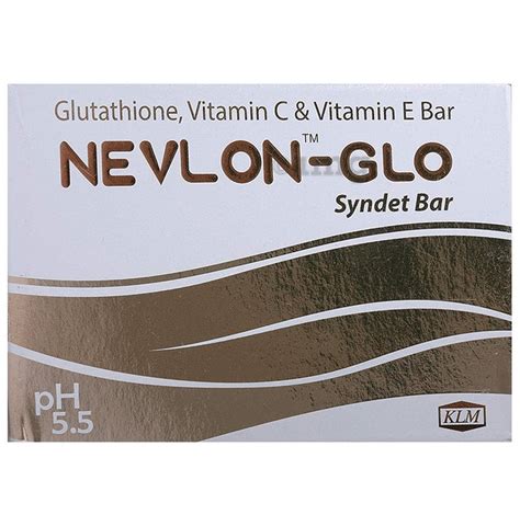 Nevlon Glo Syndet Bar Buy Packet Of Gm Soap At Best Price In India