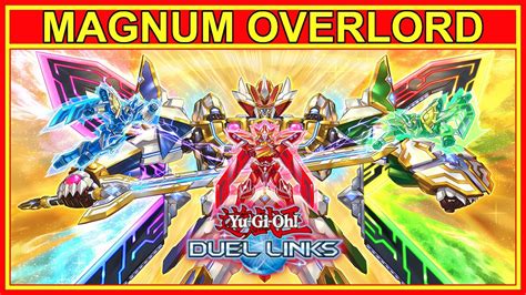 Magnum Overlord M Gnum Jefe Supremo Rush Duel Meta Deck Yu Gi Oh