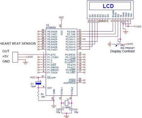 Schematic Diagram Of Heart Beat Sensor How To Make An Easy H