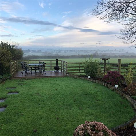 Lovely morning mist seen from one of the cottage windows. #travel # ...