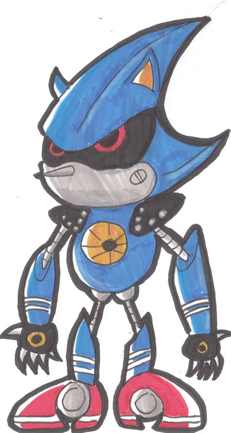 Metal Sonic Redesign By Psensei627 On Deviantart