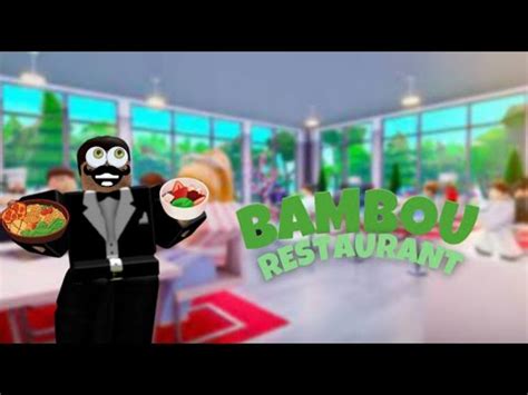 Adam Bekerja Di Bambou Restaurant Roblox Malaysian YouTube