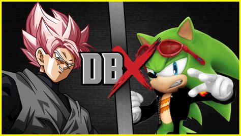 Goku Black Vs Scourge The Hedgehog Dbx Fanon Wikia Fandom