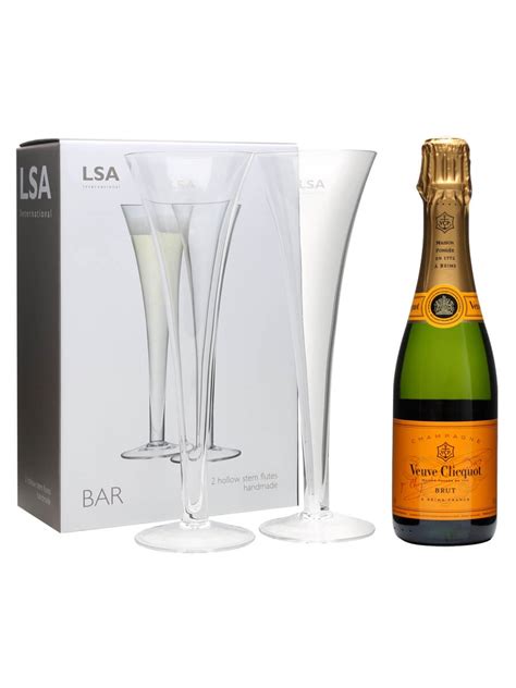 Veuve Clicquot And Two Glasses Collection The Whisky Exchange