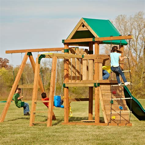 Swing-n-Slide Play Set Trekker Swing Set & Reviews | Wayfair