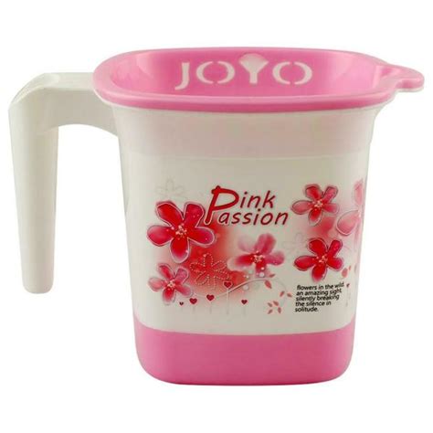 Joyo Better Home Pink Square Plastic Mug L Jiomart