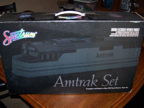 Bachmann Spectrum Amtrak Train Set Lighted Ho Scale Brand New