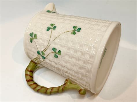 Shamrock Pitcher By Belleek Shamrock Ware Pitcher Green Mark Belleek