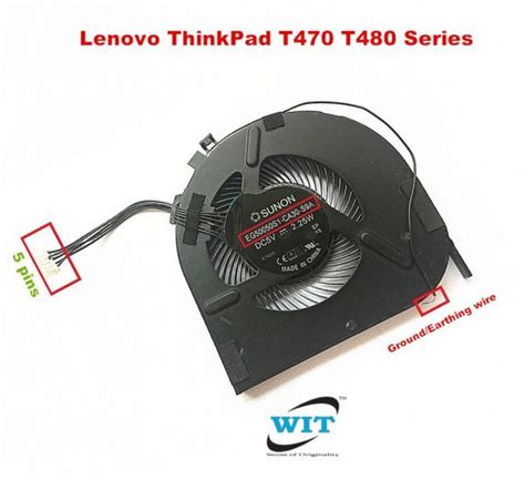 Cpu Cooling Fan For Lenovo Thinkpad T T Series Eg S Ca S A