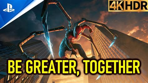 Be Greater Together Marvels Spider Man Full Gameplay