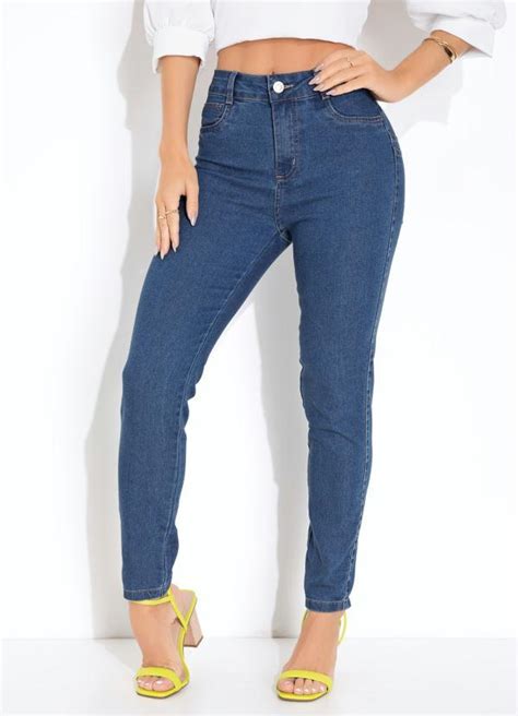 Cal A Jeans Levanta Bumbum Cigarrete Sawary Sawary Jeans