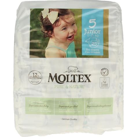 Moltex Pure Nature Babyluiers Junior Stuks