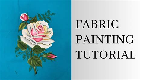 Fabric Painting Tutorial Fabric Painting For Beginners Advanced