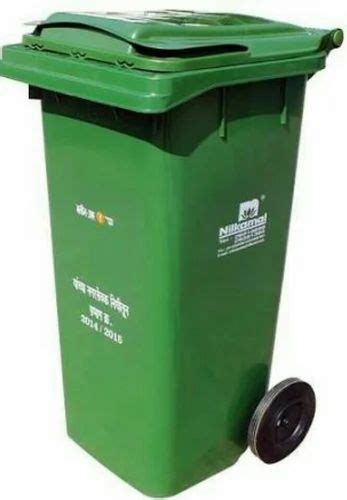 Pvc Plastic Nilkamal 240 Litres Wheel Waste Bin At Rs 3100 In Thane