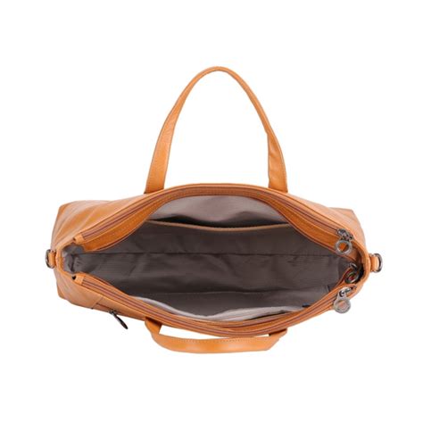 Arthur Aston Edith Sac Shopping Cuir Cognac