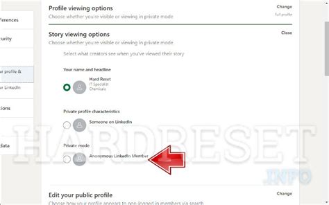 How To Turn On Private Mode On Story Viewing On Linkedin How To