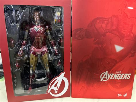 Hot Toys Iron Man Mark VI MMS Scale Hobbies Toys Toys Games On Carousell