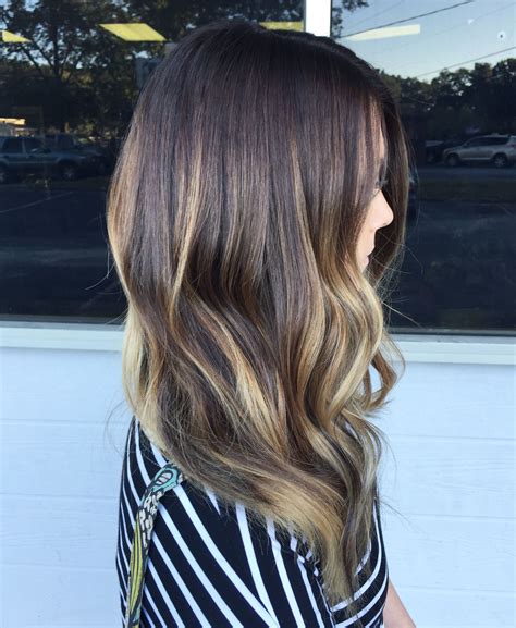 Root Stretch And Balayage Hair Style