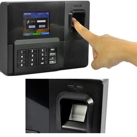 Plastic Fingerprint Time Attendance System Model Name Number Essl