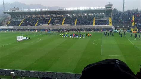 Atalanta Cagliari 2 0 23g Di Serie A 2016 17 Ingresso In Campo YouTube