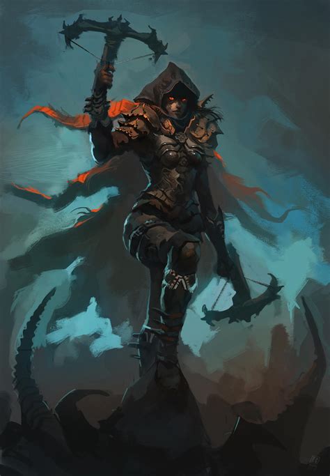 Demon Hunter Diablo Iii By Raphtor On Deviantart