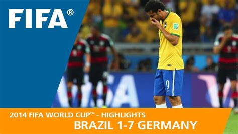 Brazil V Germany Fifa World Cup Match Highlights Youtube