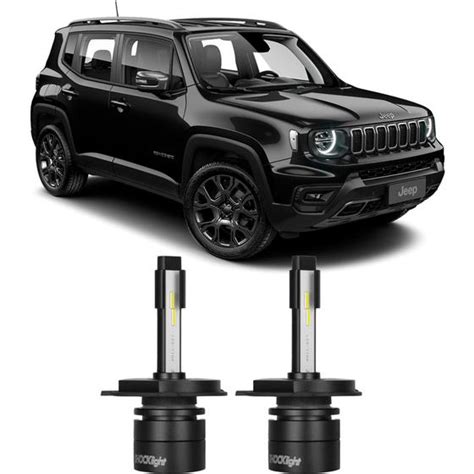 Kit Lampadas Super Led Renegade Farol Baixo Alto Shocklight L Mpada