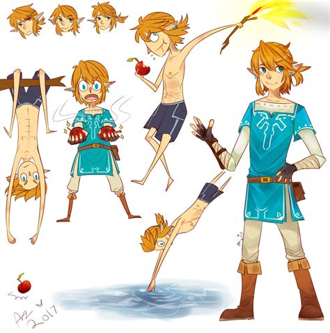 Link Botw Drawing