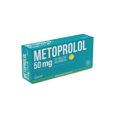 Drogas S S METOPROLOL 50 MG MK CAJA X 30 TABS