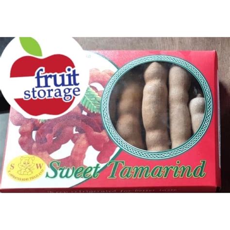 Jual Sweet Tamarind Buah Asam Thailand Gr Asem Bangkok Tamarin Manis