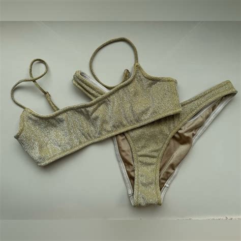 Gold Traingl Bikini Gem