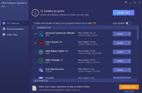 IObit Software Updater 6 gets the latest updates for your critical ...