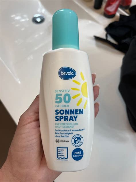 Bevola Sensitiv 50 LSF Hoch Sonnenspray Fur Empfindliche Haut Geeignet