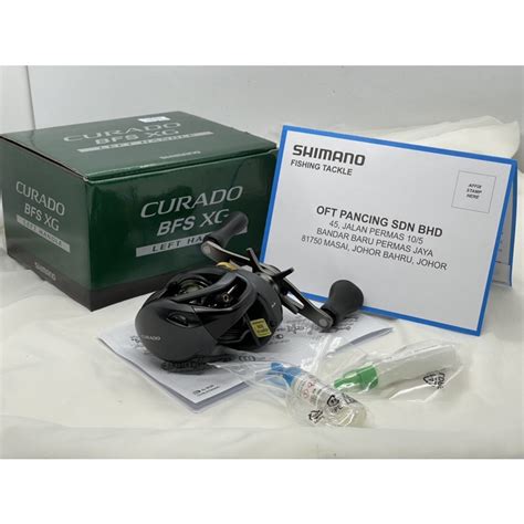 Shimano Curado Bfs Xg Baitcasting Reel Limited Stock Shopee