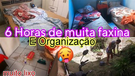 Faxina completa e pesadona nos Quartos e área 6 horas de muita faxina e