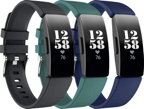 Amazon Pack Silicone Bands Compatible With Fitbit Inspire